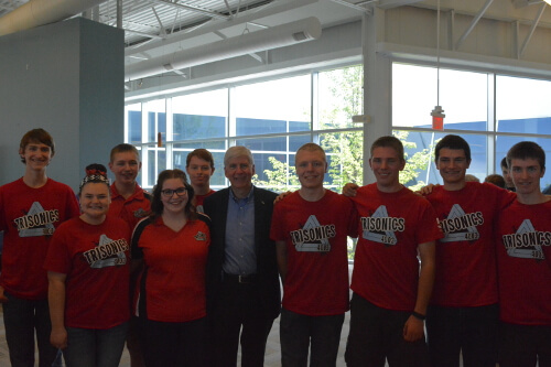 The TriSonics with Governor Snyder