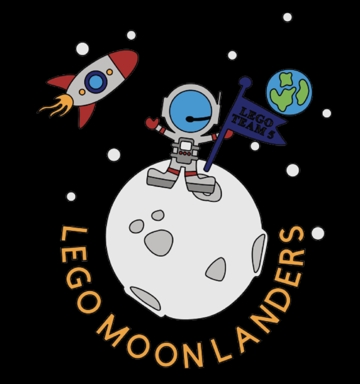 LEGO Moon Landers (FLL Jr. Team 5)